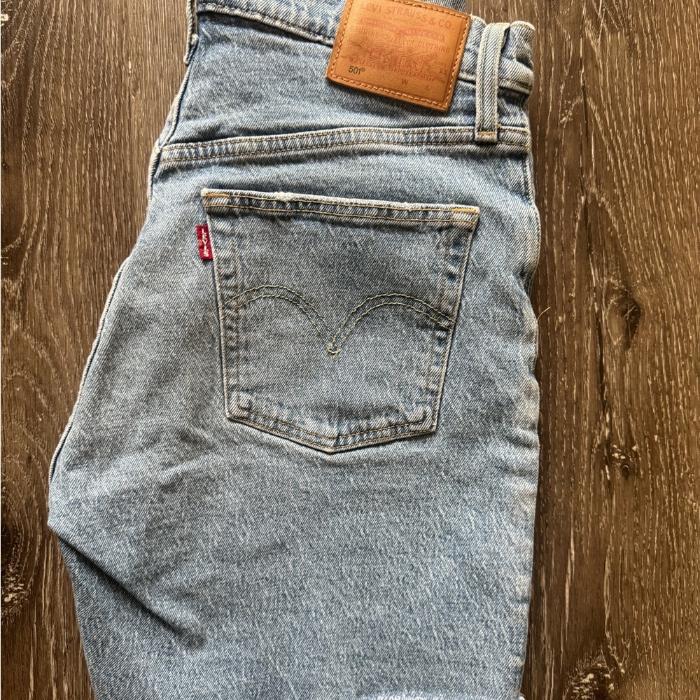 Levi's Blue Jean Shorts
